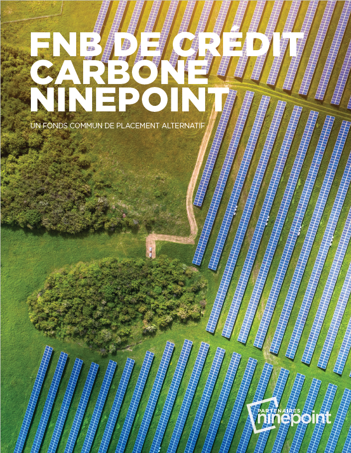 FNB de crédit carbone ninepoint | brochure