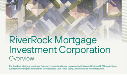 RiverRock Mortgage Investment Corporation - Overview